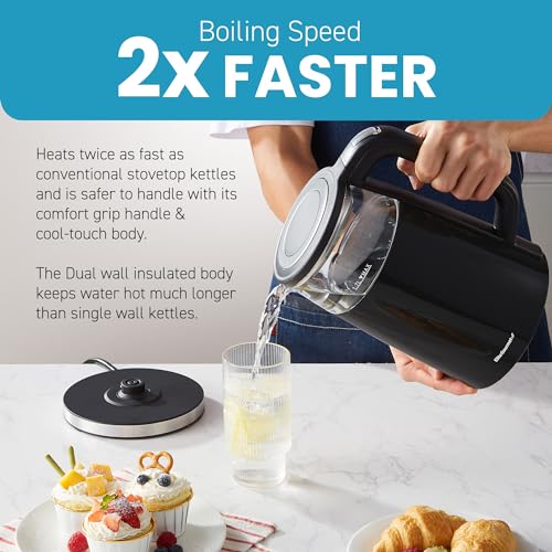Elite Gourmet Tea Kettle stainless steel interior
