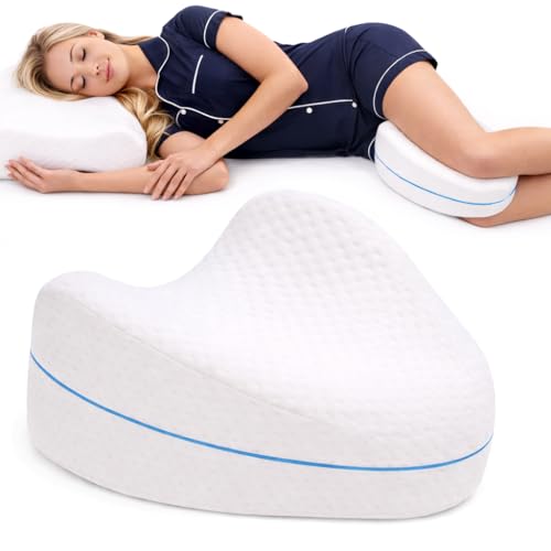 Contour Legacy Leg & Knee Foam Support Pillow side view