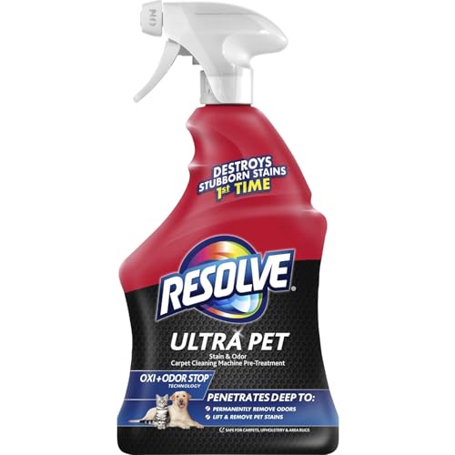 Resolve Ultra Pet Carpet Cleaner Spray 32oz bottle