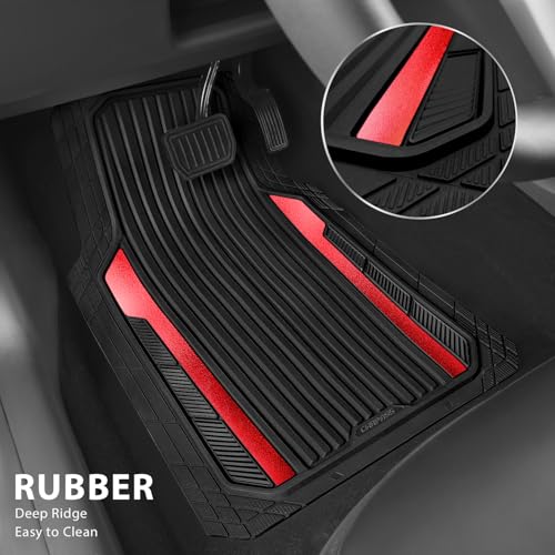 Anodized aluminum film floor mat detail