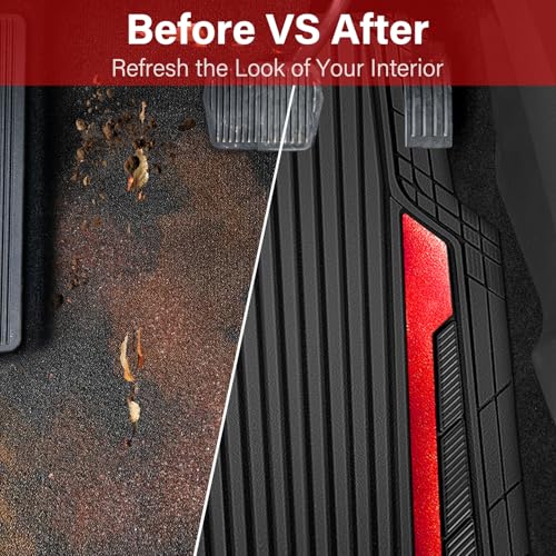 Waterproof car floor mat surface