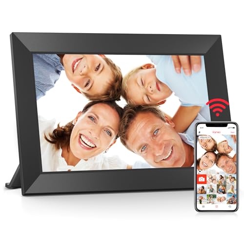 BIGASUO 10.1-inch digital frame front view