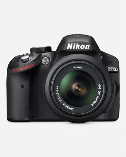 Nikon D3200 with 18-55mm lens