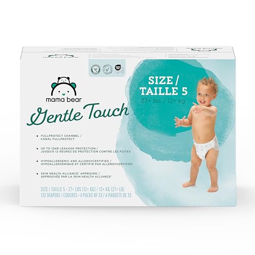 Mama Bear Gentle Touch Size 5 diapers packaging