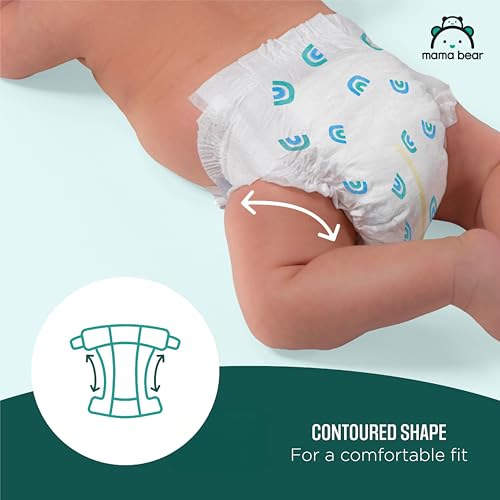 Side profile of Mama Bear diaper showing TRI-GRIP tabs