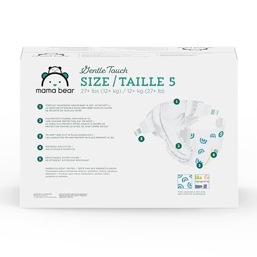 Diaper surface texture close up