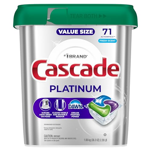 Cascade Platinum 71 count retail box