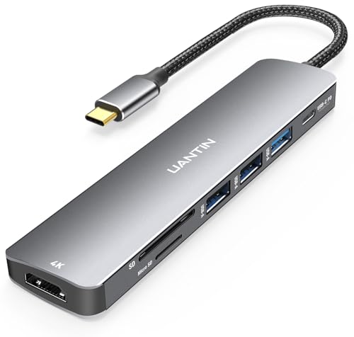 UANTIN 7-in-1 USB C Hub front view