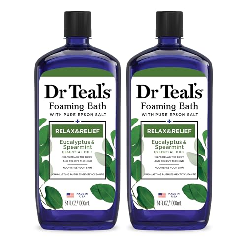 Dr Teal's Foaming Bath front view