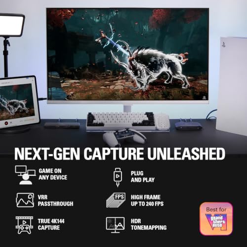 Elgato 4K X front ports HDMI 2.1
