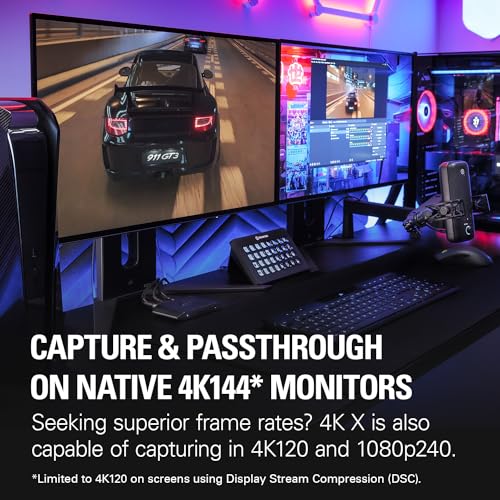Elgato 4K X rear USB connection