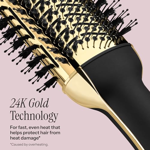 Close up of HT1076 24K gold brush barrel