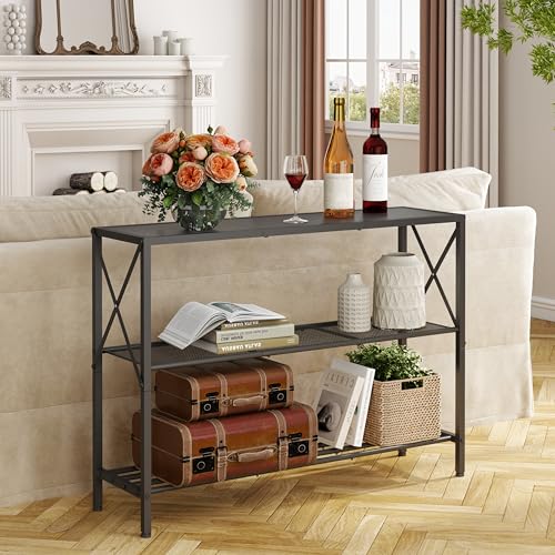 Hoctieon entryway table metal frame