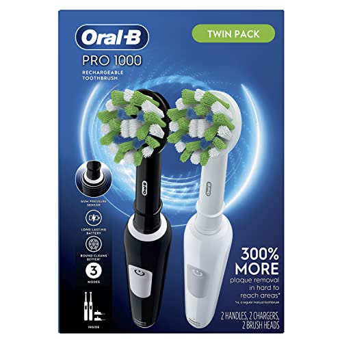 Oral-B Pro 1000 black electric toothbrush
