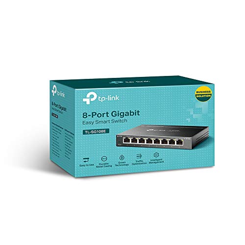 TP-Link sturdy metal construction with shielded ports