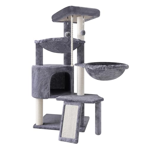 Dual hammocks on Smouatou cat tree