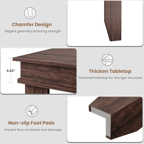 Modern minimalist dining room setup