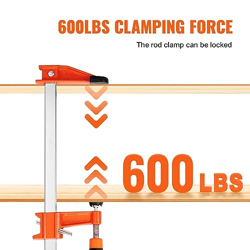 Carbon steel bar detail of VEVOR clamp
