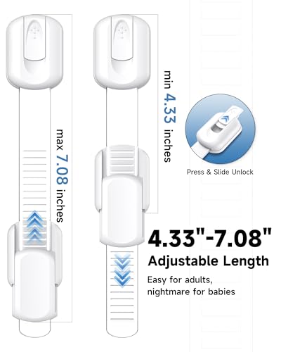 Adhesive back of Infinno baby proofing lock