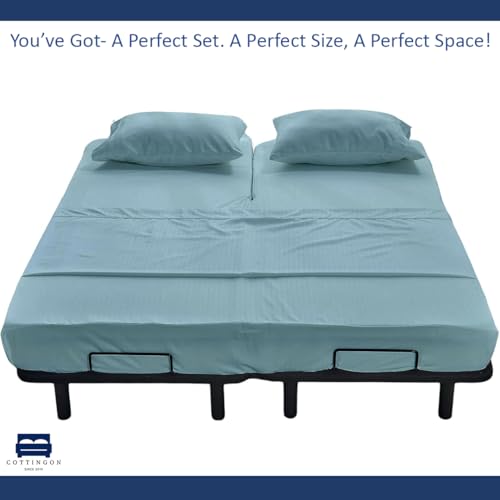 Flat sheet spread out view