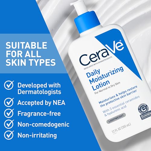 CeraVe lotion texture demonstration