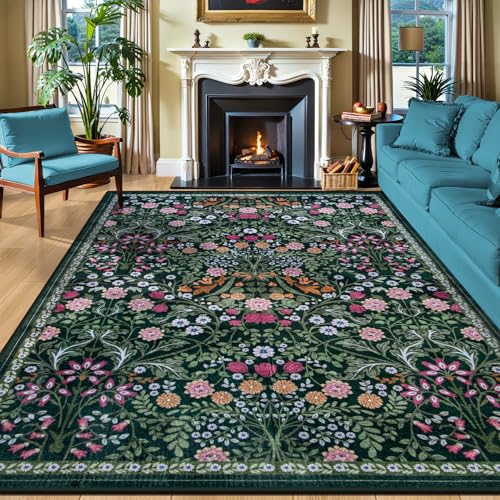 PLHXFR 8x10 floral rug full view