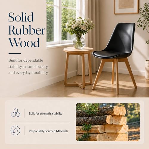 CangLong CCL-DC1160-4BK dining chairs set angle shot