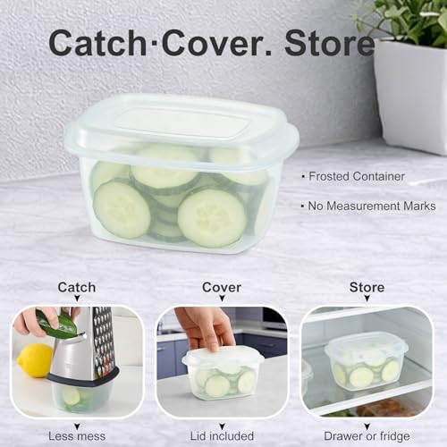 Non-slip base on black box grater