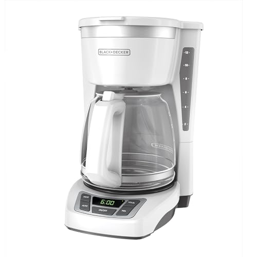 BLACK+DECKER CM1160W 12-Cup Coffeemaker front view