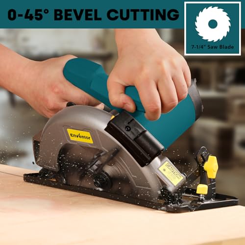 Side profile of Enventor corded saw
