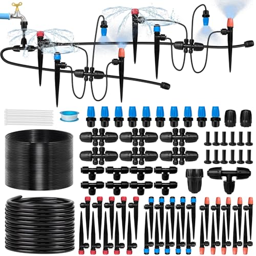 TJJFMM 230FT Drip Irrigation System full kit
