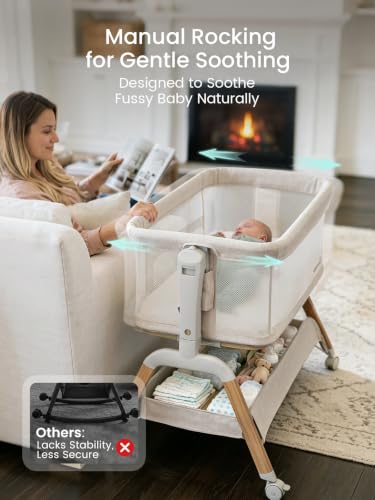 Side view of GROWNSY 5-in-1 baby sleeper