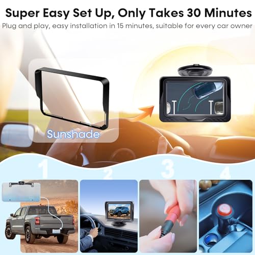 4.3-inch monitor for LeeKooLuu backup camera