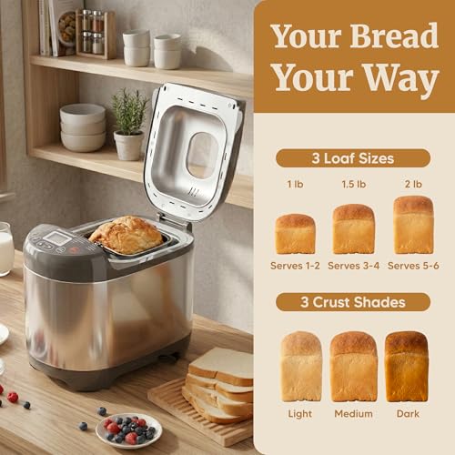 Control panel of the Elite Gourmet bread maker
