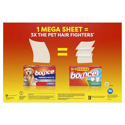 Stacked Bounce Pet Hair and Lint Guard box