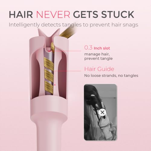 TYMO curling iron side profile