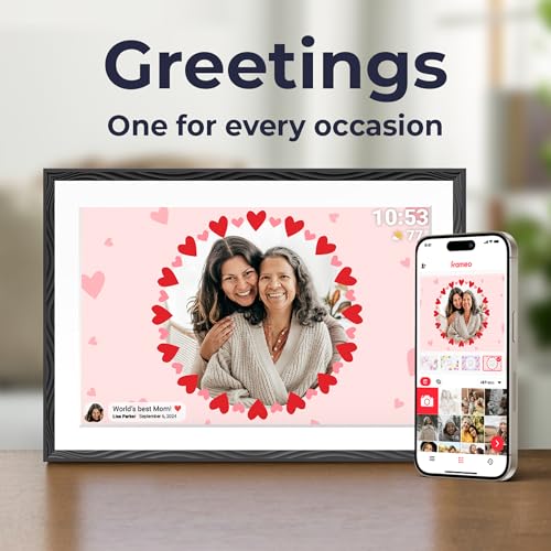 Frameo app connectivity demonstration