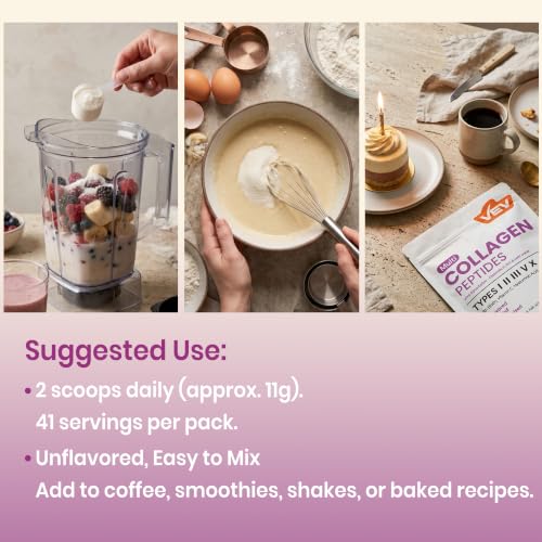 VEV Multi Collagen side profile of packaging