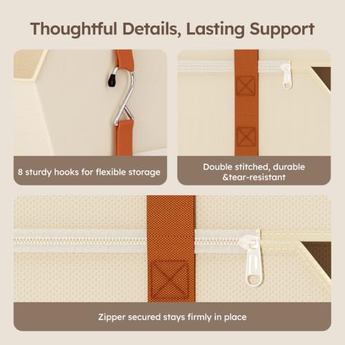 Homsorout Hanging System Durable Hooks