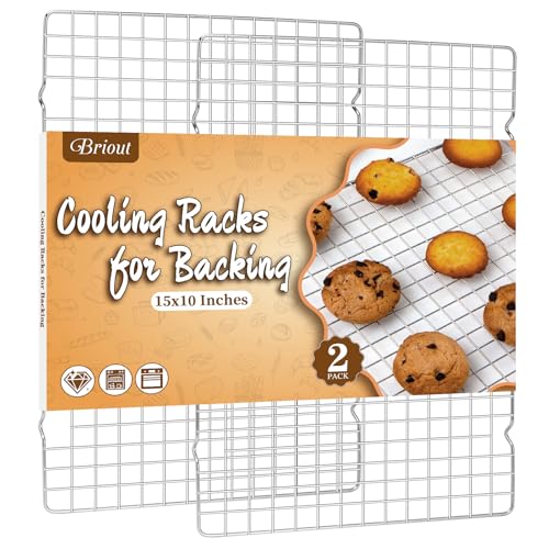 BRIOUT 2PCS Cooling Rack top view