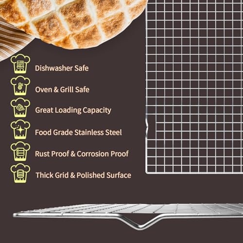 BRIOUT cooling rack set stainless steel finish