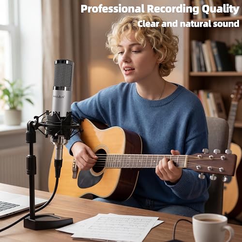 PROAR XLR studio microphone side view