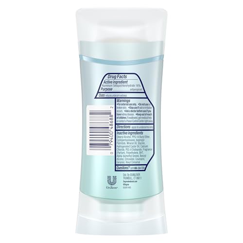 Degree deodorant stick branding