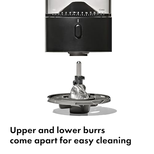 OXO burr grinder stainless steel burrs
