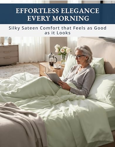 Folded LANE LINEN 1000 thread count bedding in Mineral