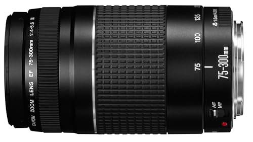 Canon EF 75-300mm f/4-5.6 III front view