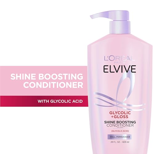 Bottle of L'Oreal Paris Elvive Gloss conditioner 28 Fl Oz