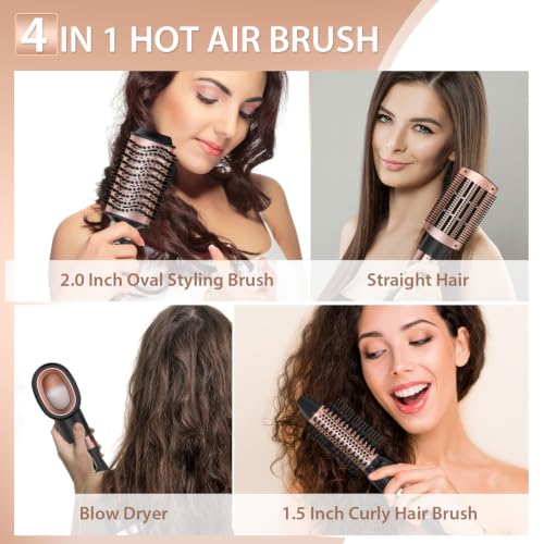 Nicebay hair dryer brush temperature control buttons