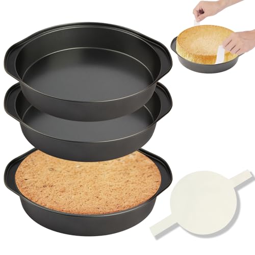 tutikuki 8-inch round cake pan set view
