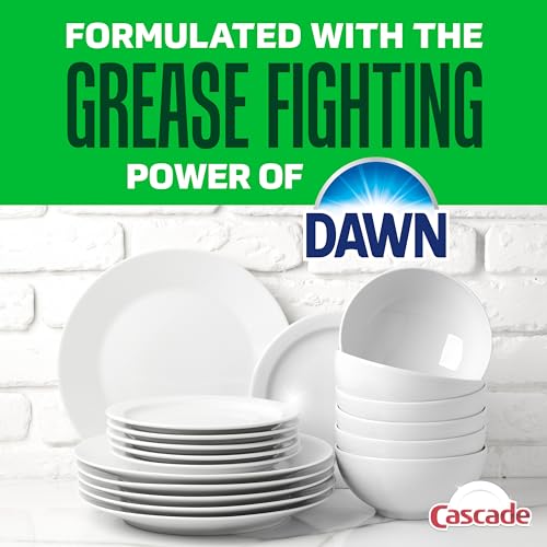 Cascade Platinum gel cleaning action graphic